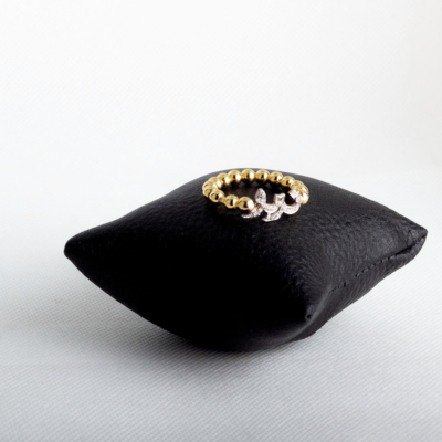 Sparkling Name Ring