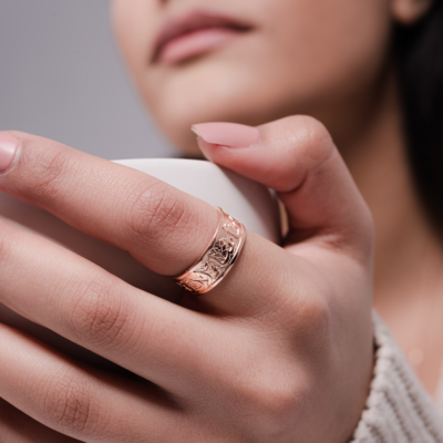 Rose Gold Band Ring