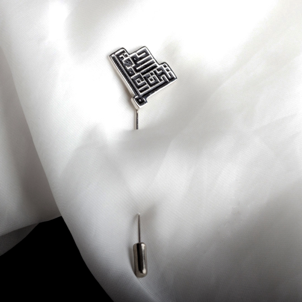 Silver Harmony Pin
