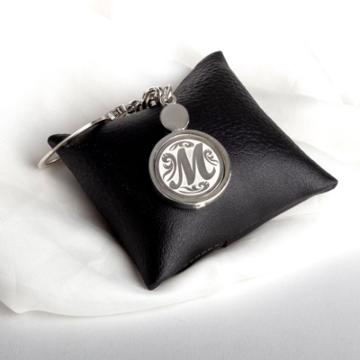 Majestic Monogram keychain