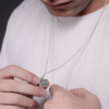 Men Necklace With Writing