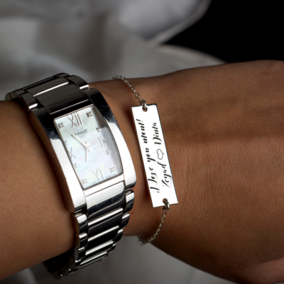 Endless love signature bracelet