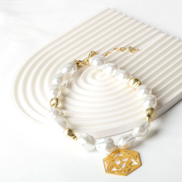 Pearl Prism Necklace