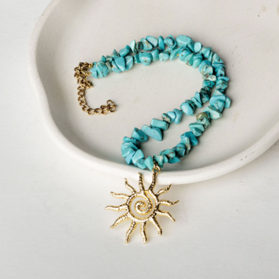Ocean Sun Necklace
