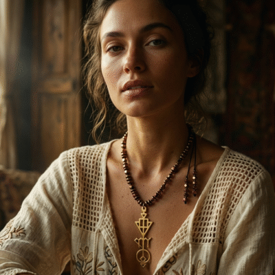 The Earth Priestess Virgo Talisman Necklace