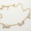 Pavé Arabic Name Necklace